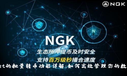 tpWallet的批量转币功能详解：如何高效管理你的数字资产？
