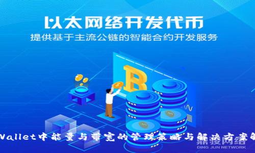 tpWallet中能量与带宽的管理策略与解决方案解析