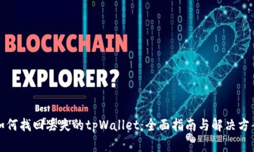 如何找回丢失的tpWallet：全面指南与解决方案