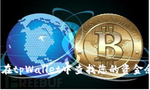 全面解析：如何在tpWallet中查找您的资金余额和交易记录